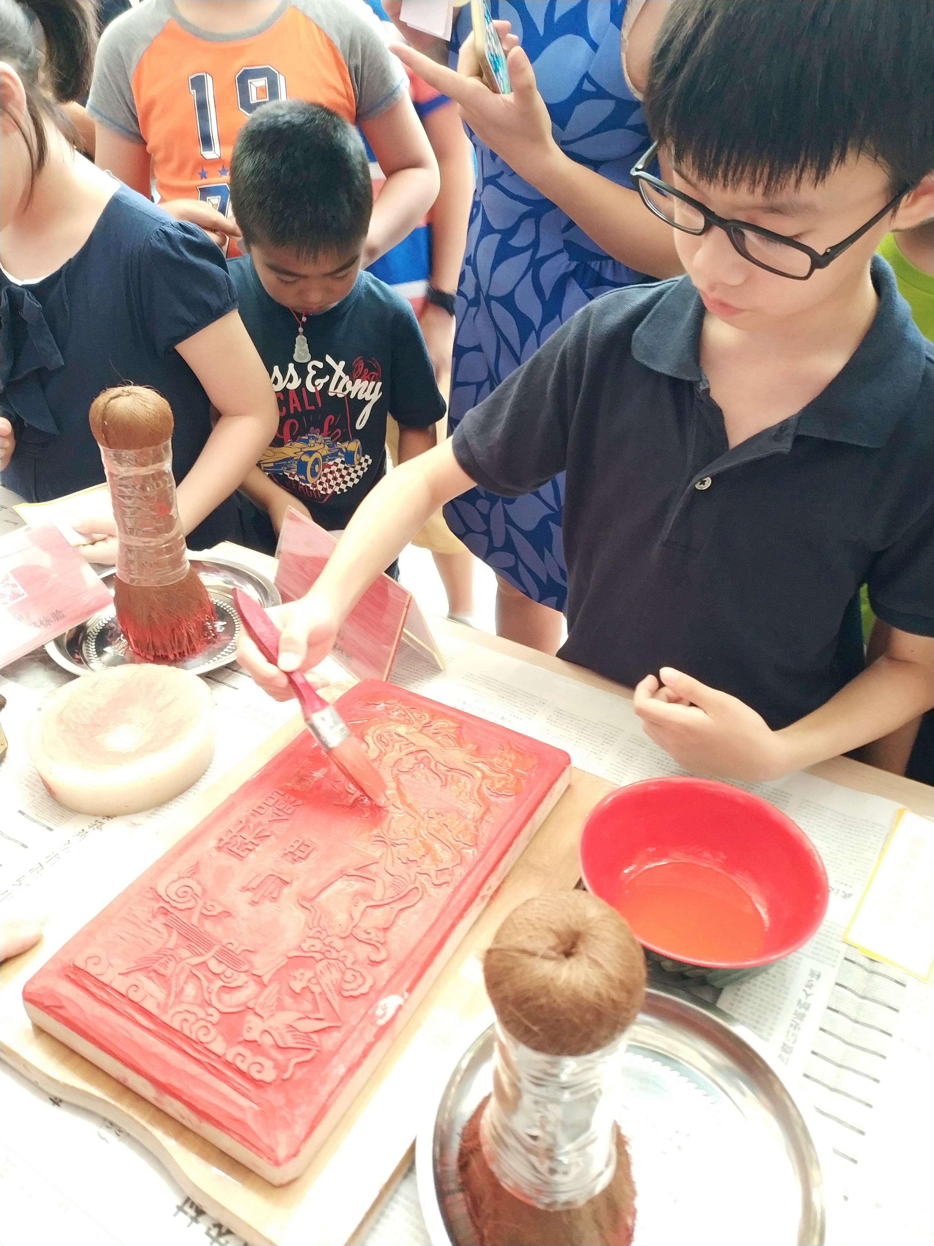 “追摹版画——木刻版画拓印体验”5•18国际博物馆日暨中国旅游日研学活动