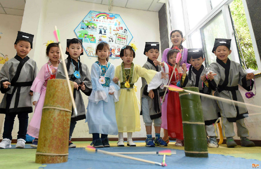 传统项目体验之投壶