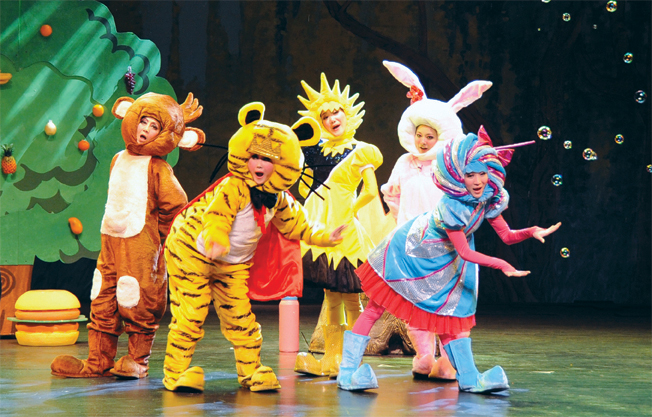 《爱吃糖果的大老虎》